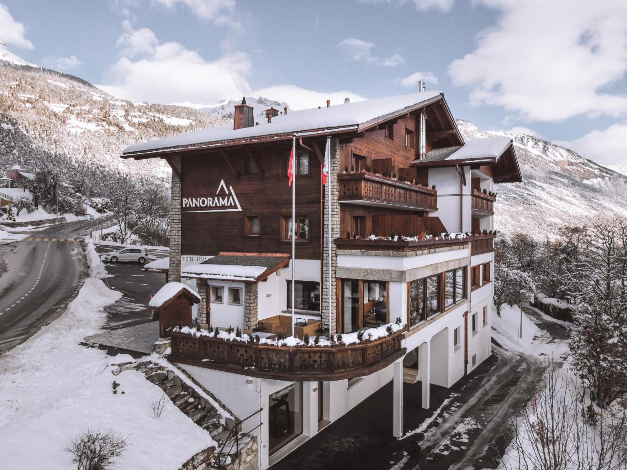 Boutique Hotel Panorama Crans-Montana Exteriör bild